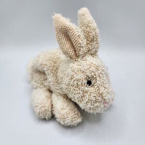 Russ Home Buddies Terry Cloth Bunny Rabbit Plush 5" Stuffed Animal Terrycloth